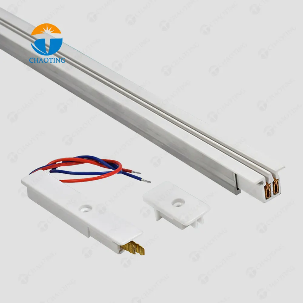 Aluminum 12V/24V Display Cabinet LED Light Track 1-3m