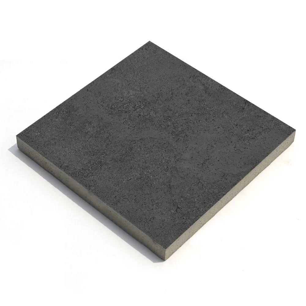 Non-Slip Stone-Look Matte Porcelain Wall and Floor Tile 600x600mm 20mm Thick product sample