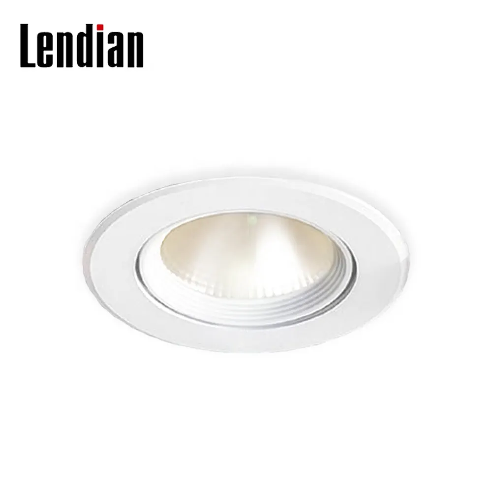 Adjustable Recessed Aluminum COB LED Downlight 5-15W 3000K