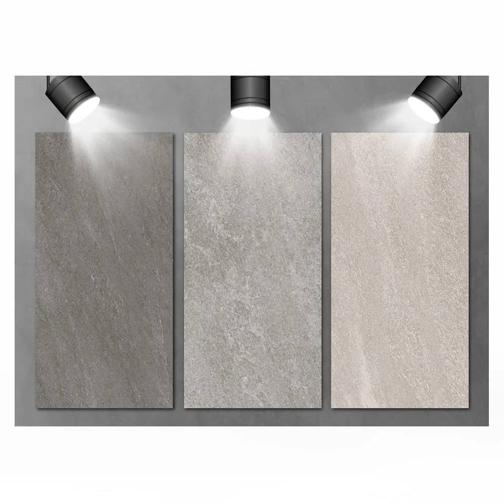 Non-Slip Stone-Look Ceramic Floor Tile 600x1200mm