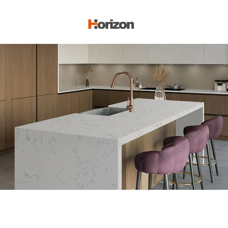 Carrara Engineered Quartz Slab 3200x1600mm