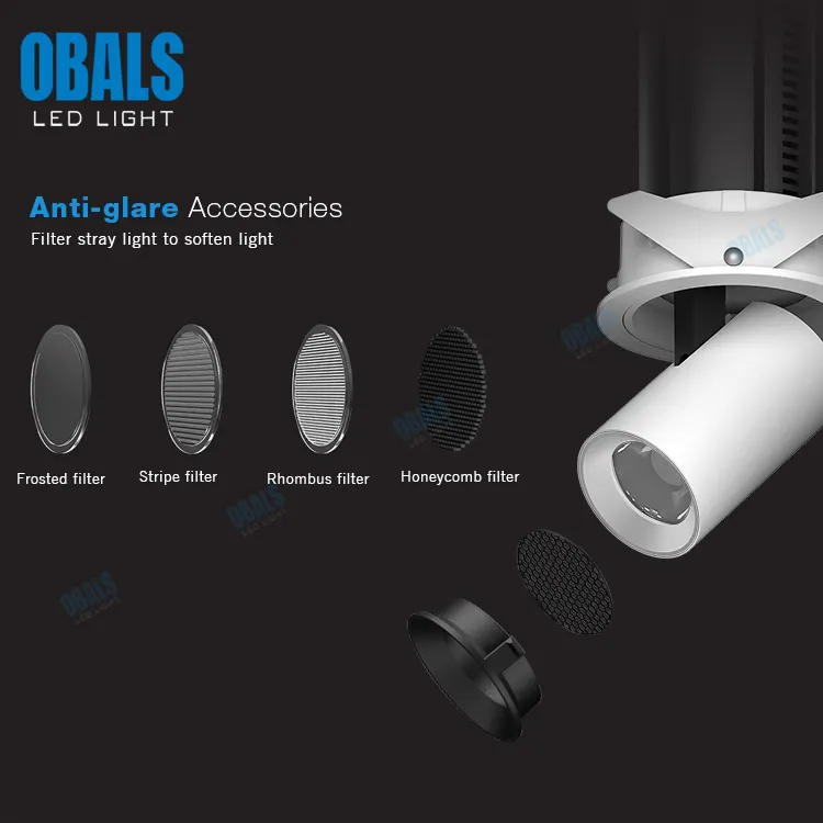 360° Rotatable Surface-Mounted LED Downlight 7-20W
