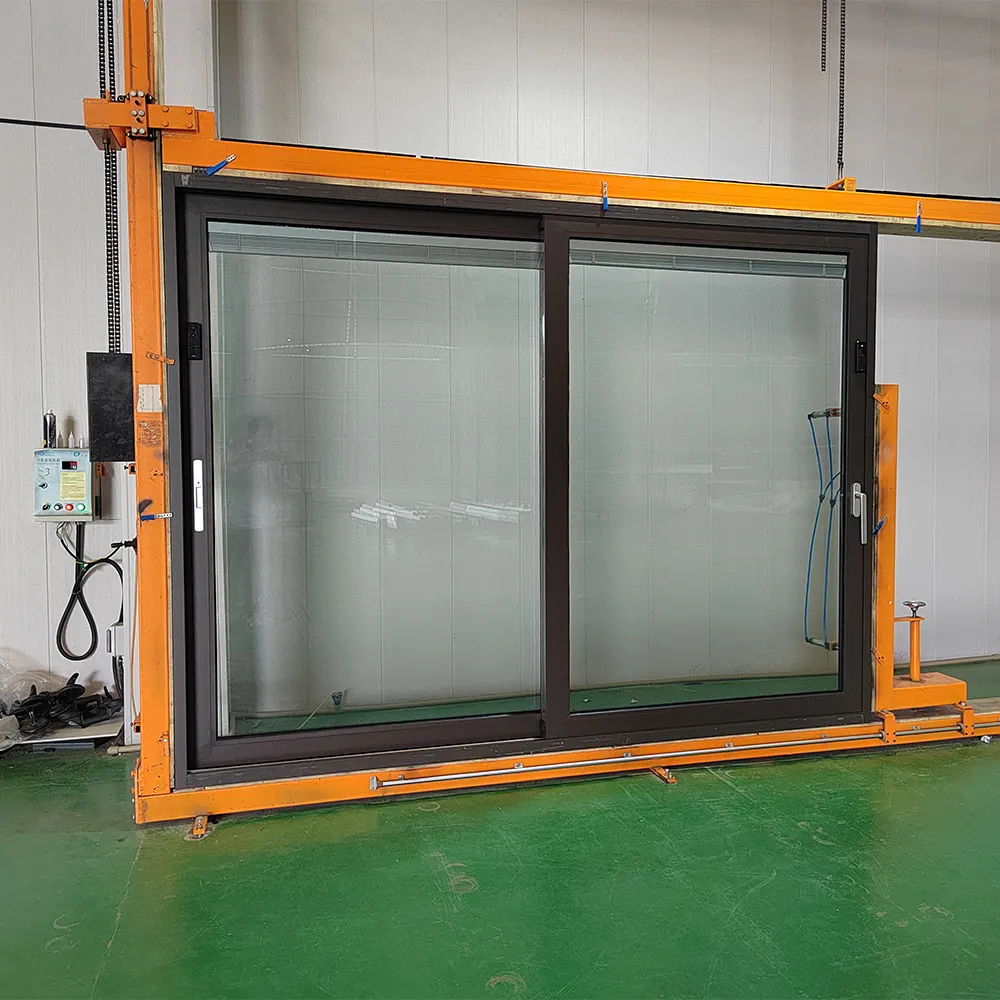 Thermal-Break Aluminum Sliding Door 5+12A+5mm