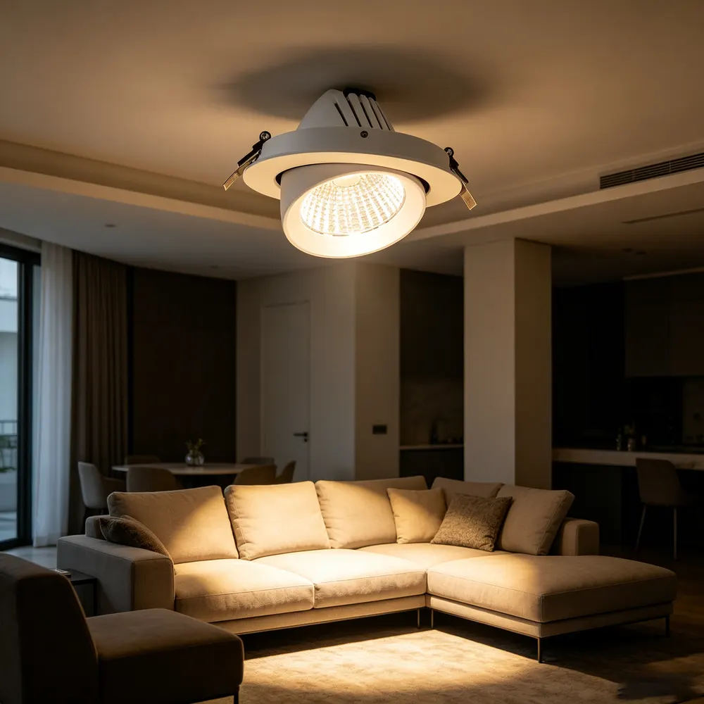 Rotatable Recessed Aluminum LED Downlight
