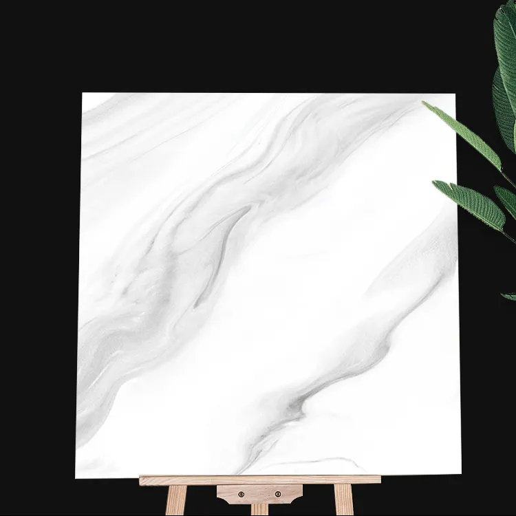 Non-Slip Stone-Look Polished Porcelain Wall And Floor Tile 600x600mm