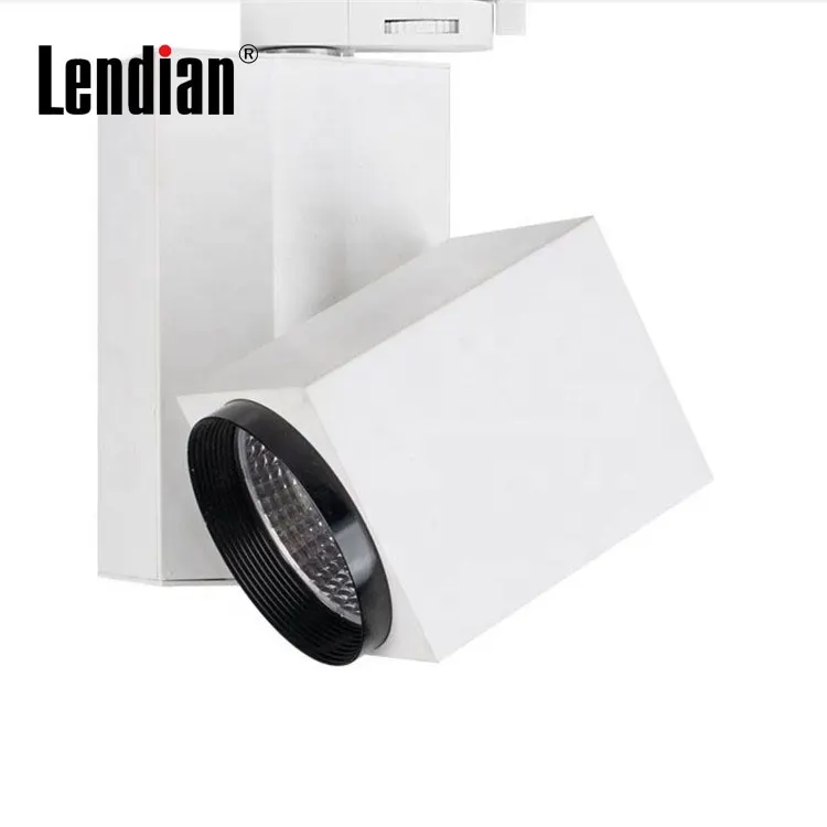 Aluminum LED Track Spotlight Black/White 30/40W 220V/240V