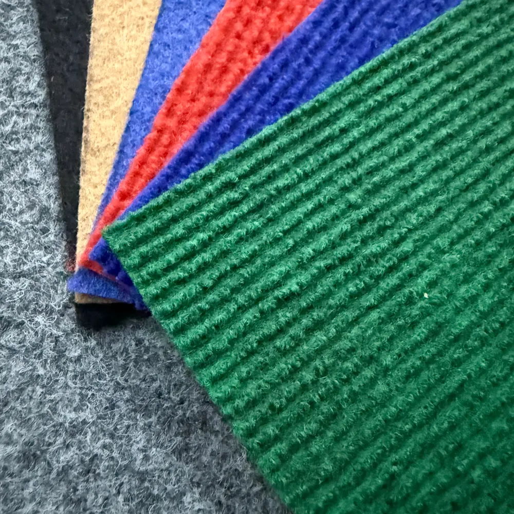 Ribbed Polyester Exhibition And Event Carpet