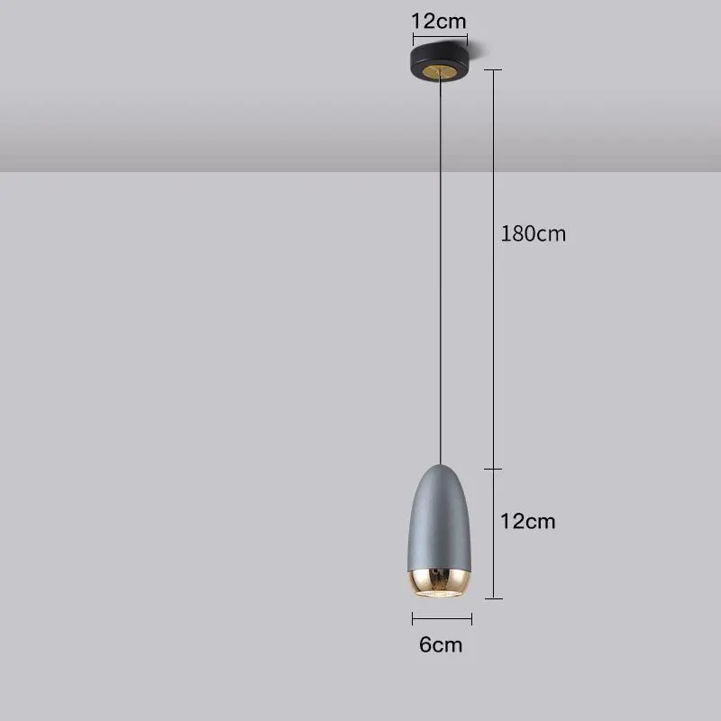 Slim Tuya Zigbee Linear LED Pendant Light 7W