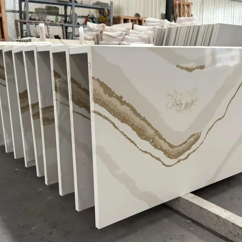 White Engineered Quartz Slab 3200x1600mm