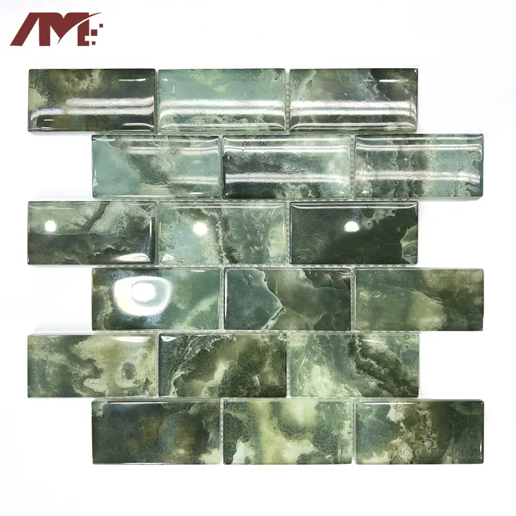 Glass Mosaic Tile 345x296x6mm