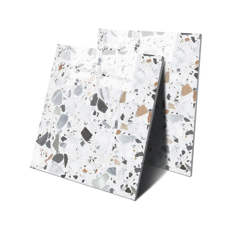 Terrazzo-Look Porcelain Floor Tile 600x600mm product sample