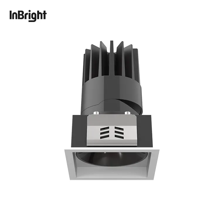 Dimmable Recessed Square LED Downlight 8-25W