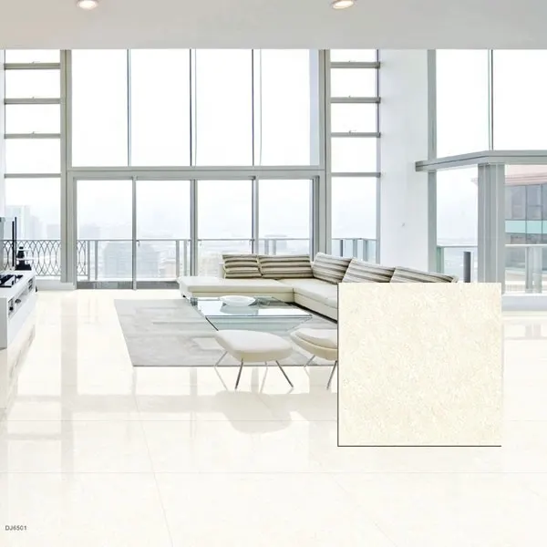 Stone-Look Polished Porcelain Floor Tile 600x600mm