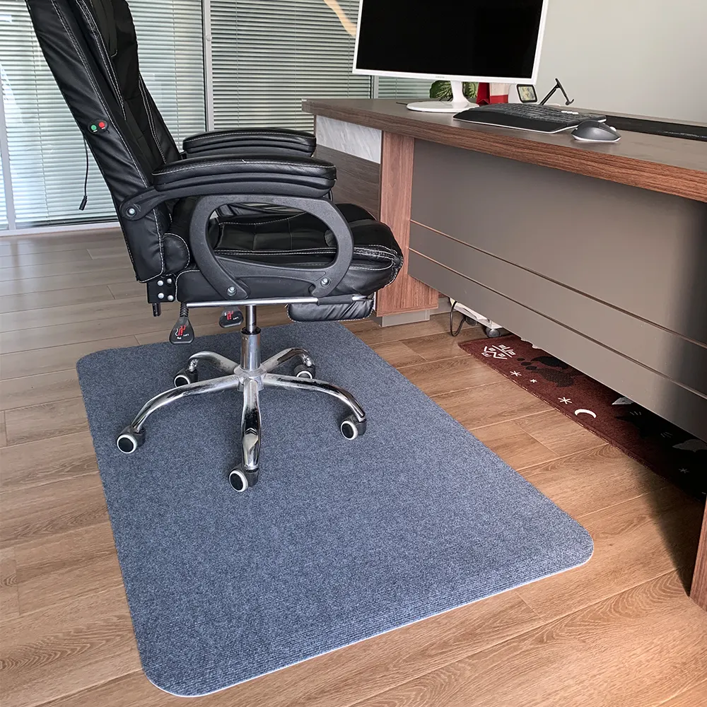 Rubber Office Chair Mat 90x120cm For Office Floor Protection