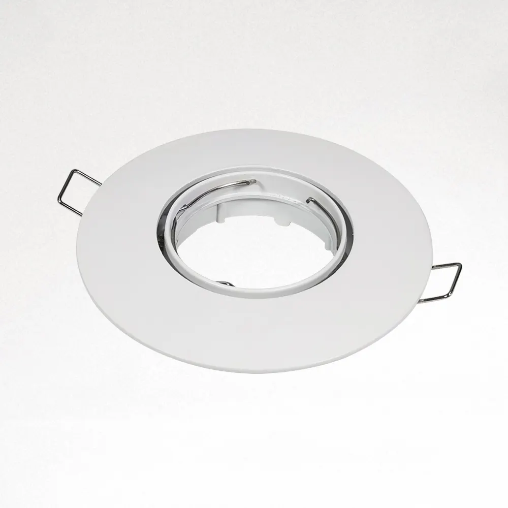 Recessed Aluminum Downlight Housing Black/White MR16/GU10