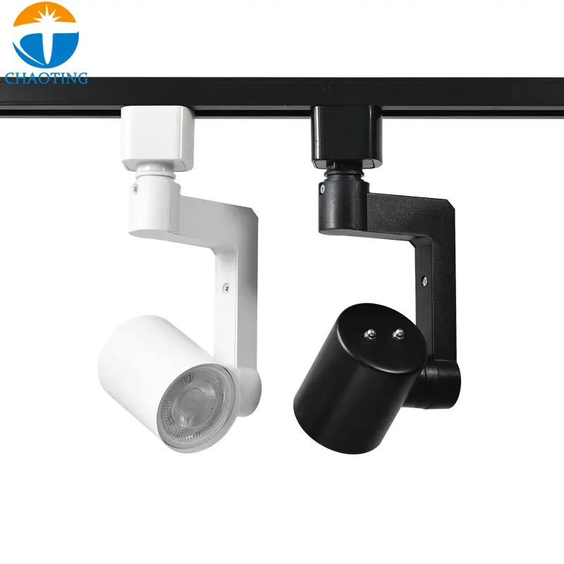 Adjustable Aluminum Track Spotlight Housing GU10/MR16