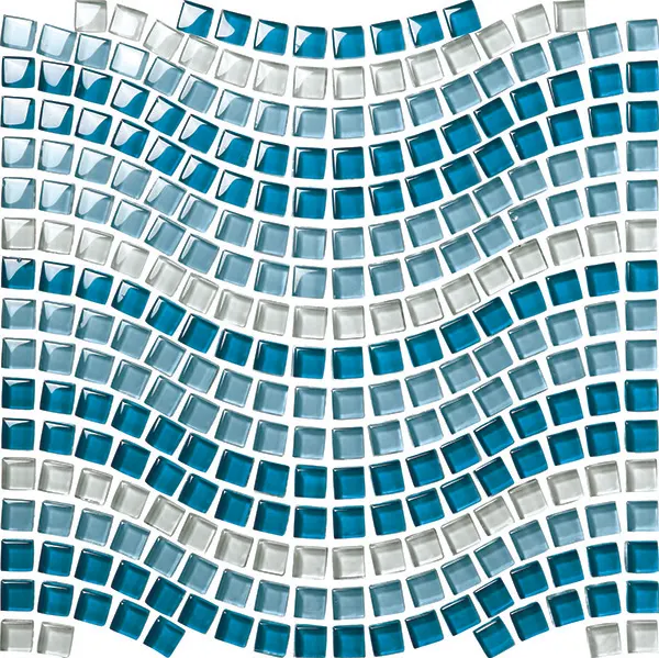 Electroplated Stone Mosaic Tile 300x300mm