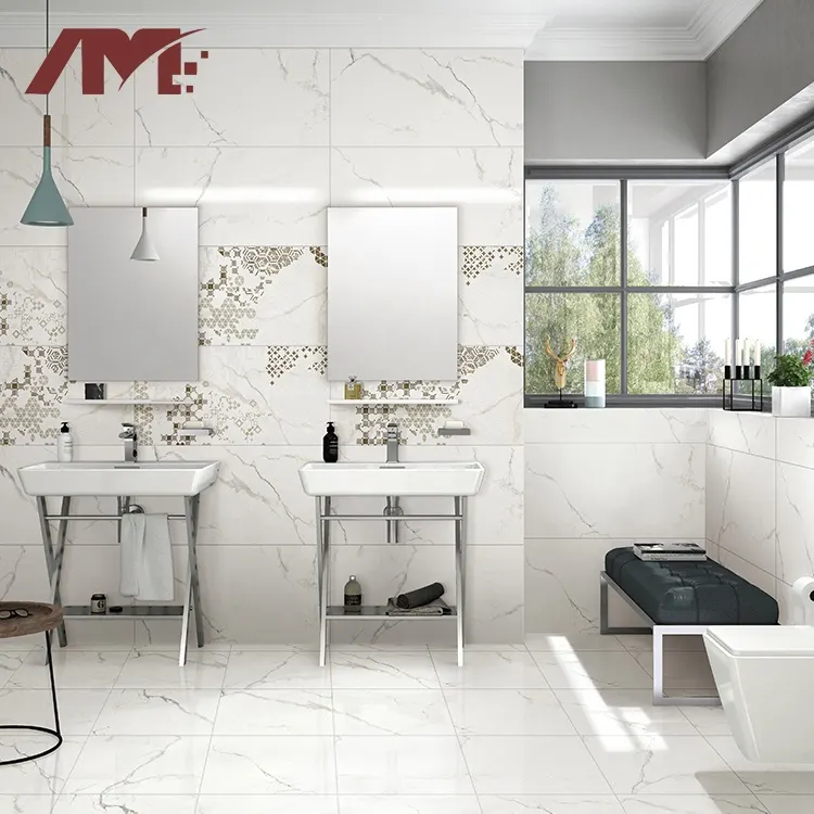 Non-Slip Ceramic Wall And Floor Tile 400x800mm
