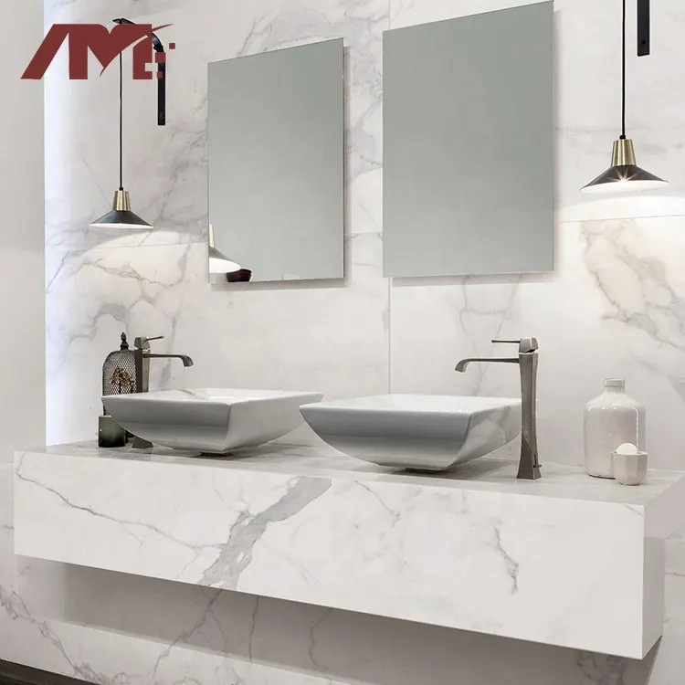 Carrara White Porcelain Floor Tile 800x1400mm