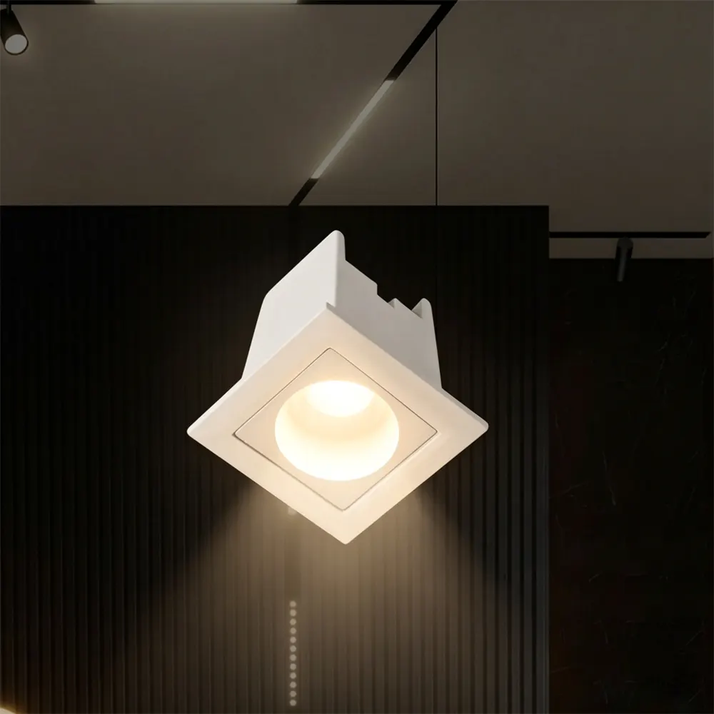 Square Aluminum LED Grille Spotlight
