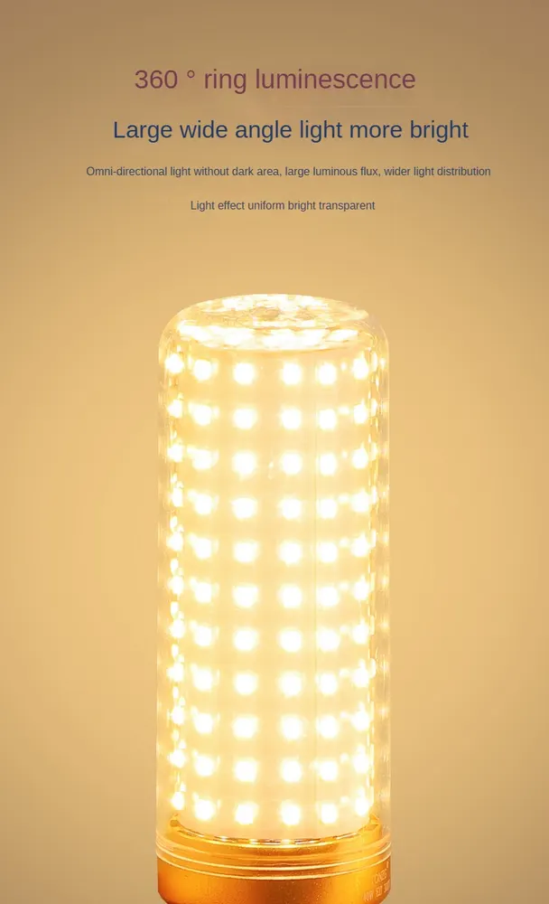 LED Light Bulb 40W E27/E14 Base 220V For Indoor Lighting