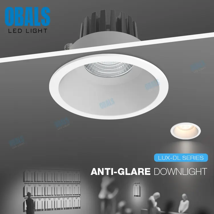 Dimmable Recessed Aluminum LED Downlight 10W IP54