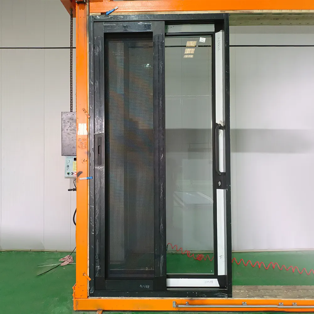 Thermal-Break Aluminum Window 5+12A+5mm With Double Tempered Glazing