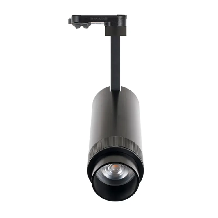 Zoomable Aluminum LED Track Spotlight 15-30W