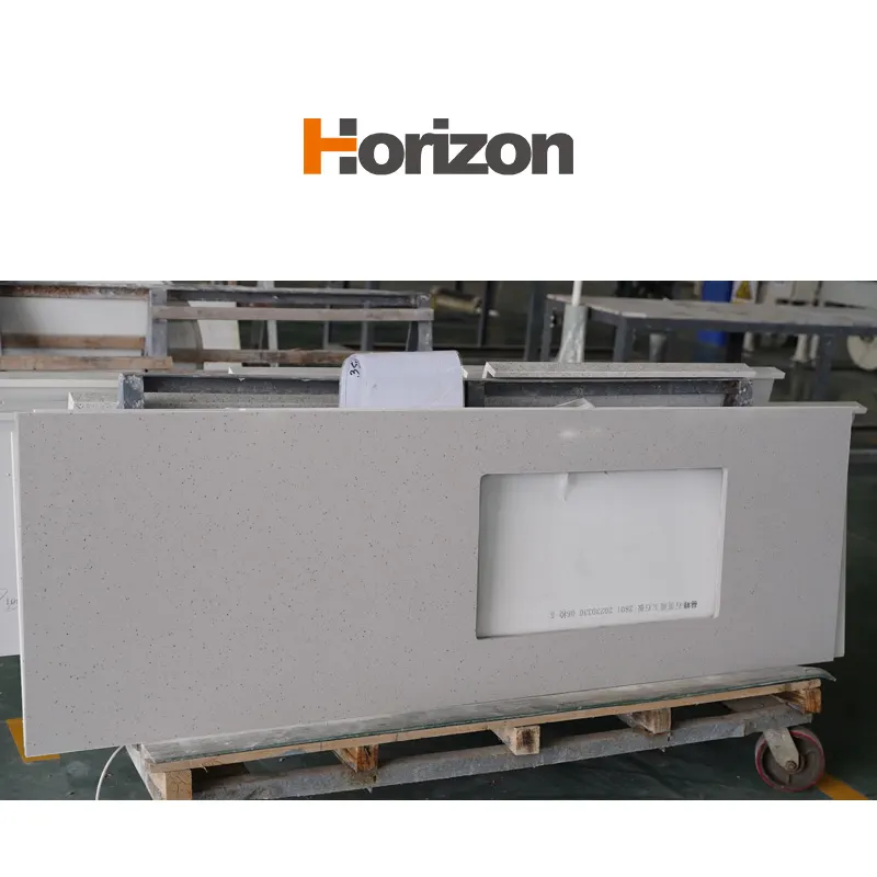 Jade-Look White Engineered Quartz Slab 3200x1600mm