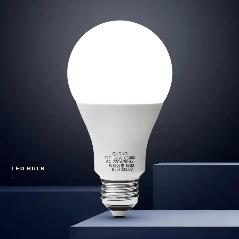 Aluminum LED Light Bulb 3-18W E27 Base