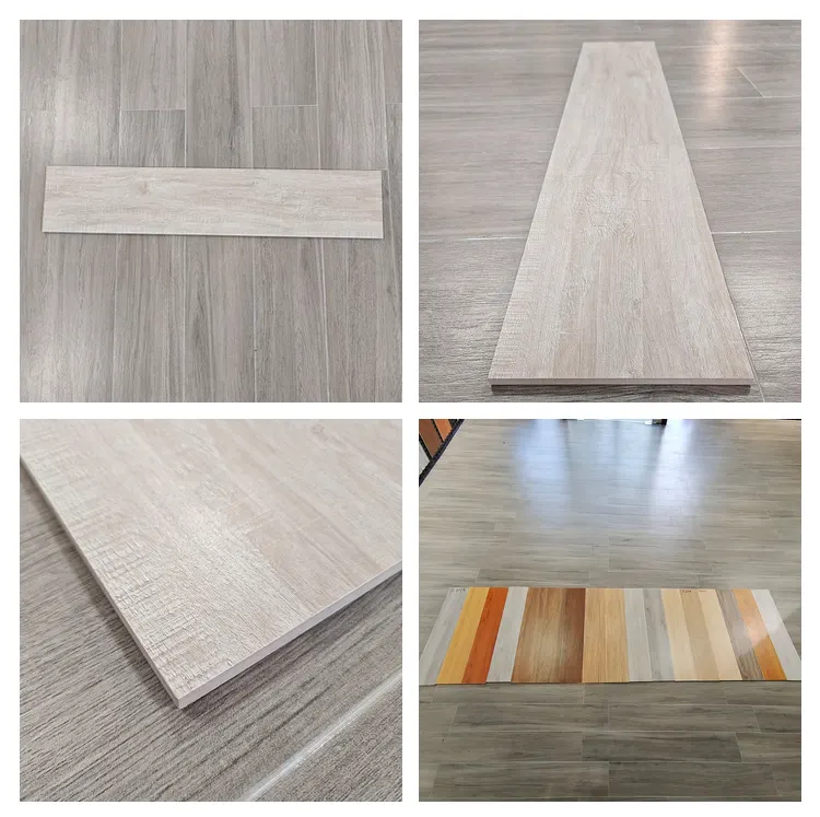 Non-Slip Wood-Look Matte Ceramic Floor Tile 150x800mm