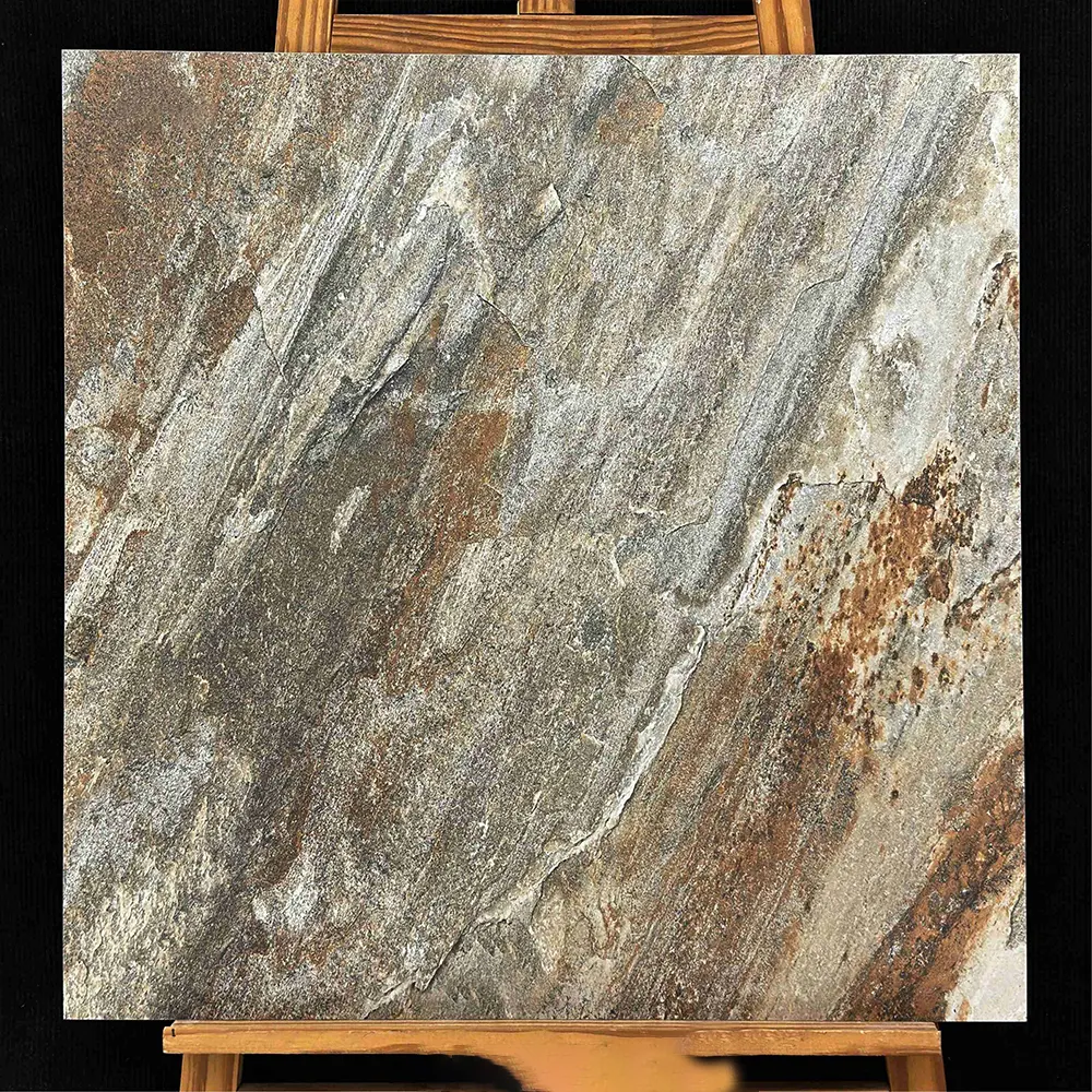 Wood-Look Matte Porcelain Exterior Wall Tile 600x600mm