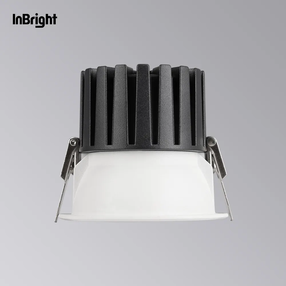 Dimmable Recessed Aluminum COB LED Downlight 8-28W IP65