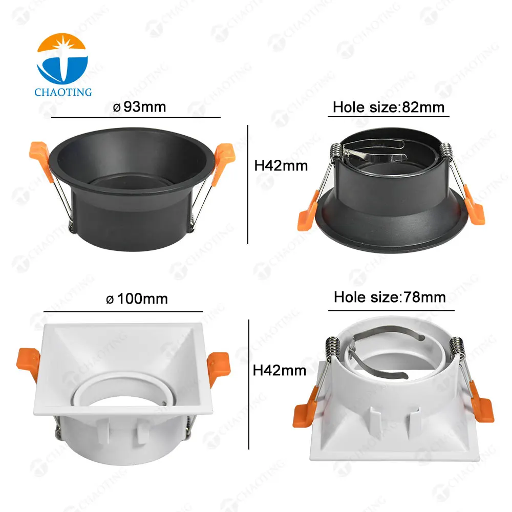 Aluminum Downlight Housing MR16/GU10
