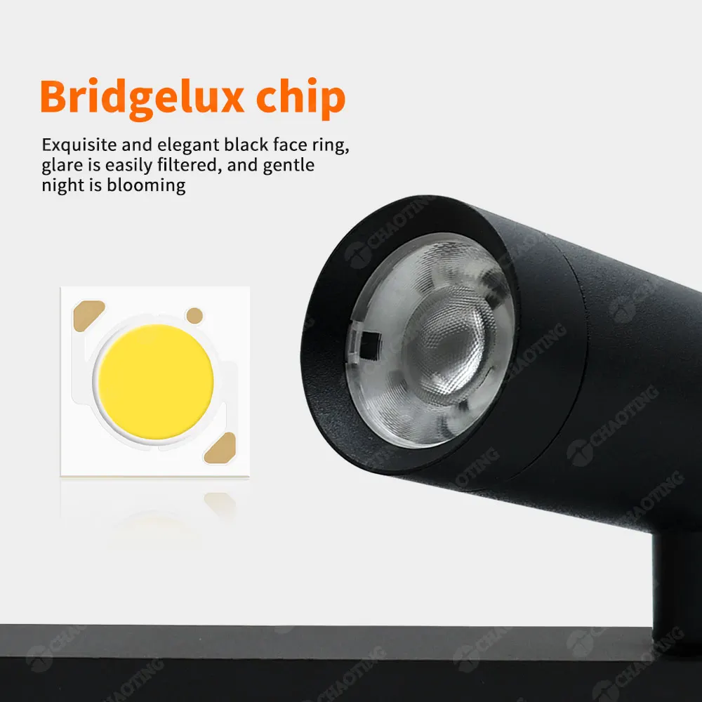 Tuya Smart Aluminum Magnetic LED Track Spotlight 9W