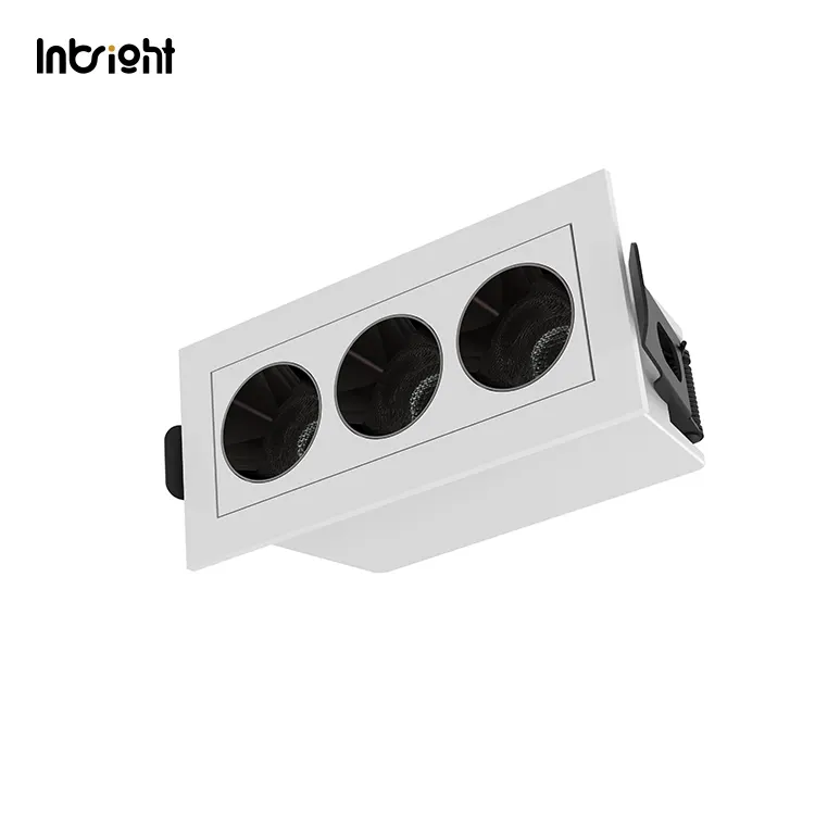 Recessed Aluminum LED Downlight 2-30W