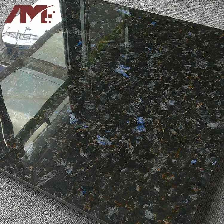 Stone-Look Glossy Porcelain Floor Tile 600x600mm