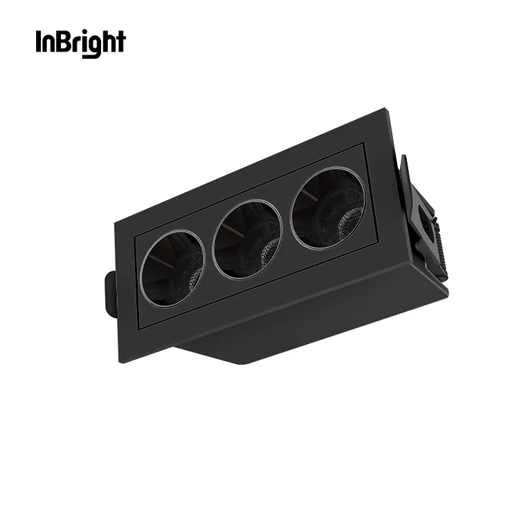 Recessed Aluminum LED Downlight 2-30W IP20