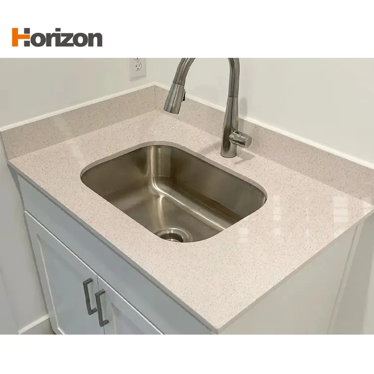 White Engineered Quartz Slab 3200x1600mm