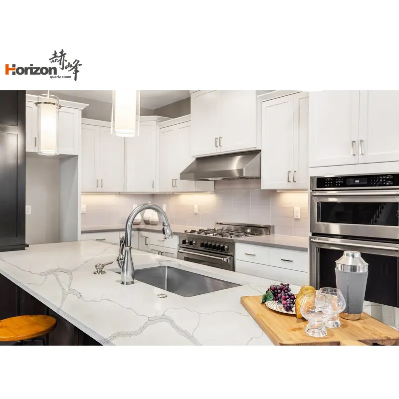 Calacatta Engineered Quartz Slab 3200x1600mm
