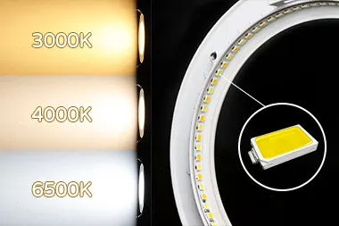 Square Aluminum LED Panel Light 3-24W 5in