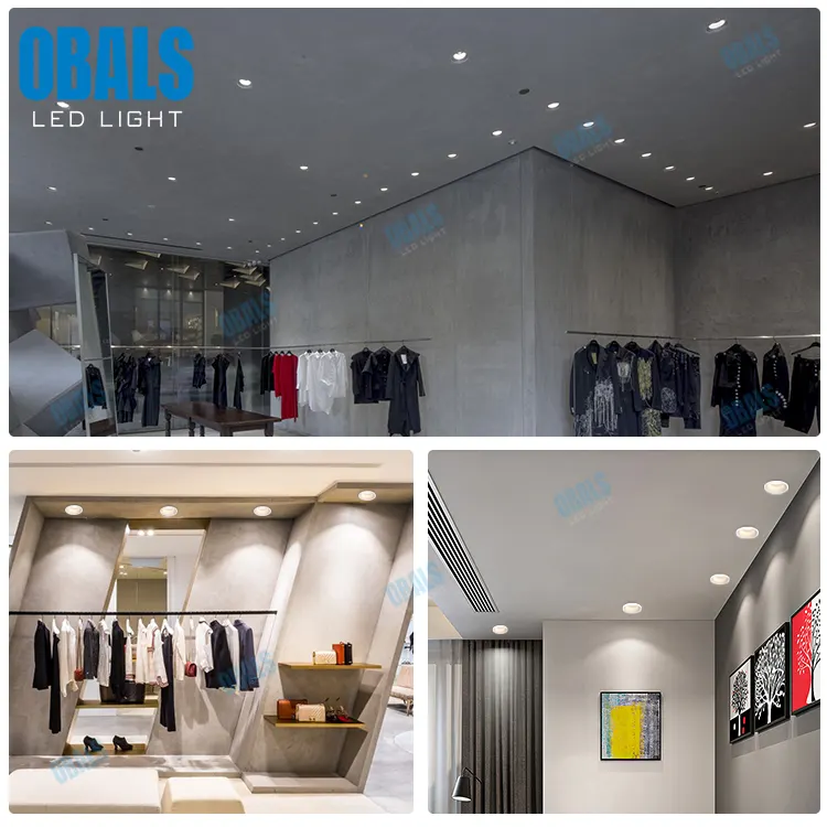 Dimmable Recessed Aluminum LED Downlight 10W IP54