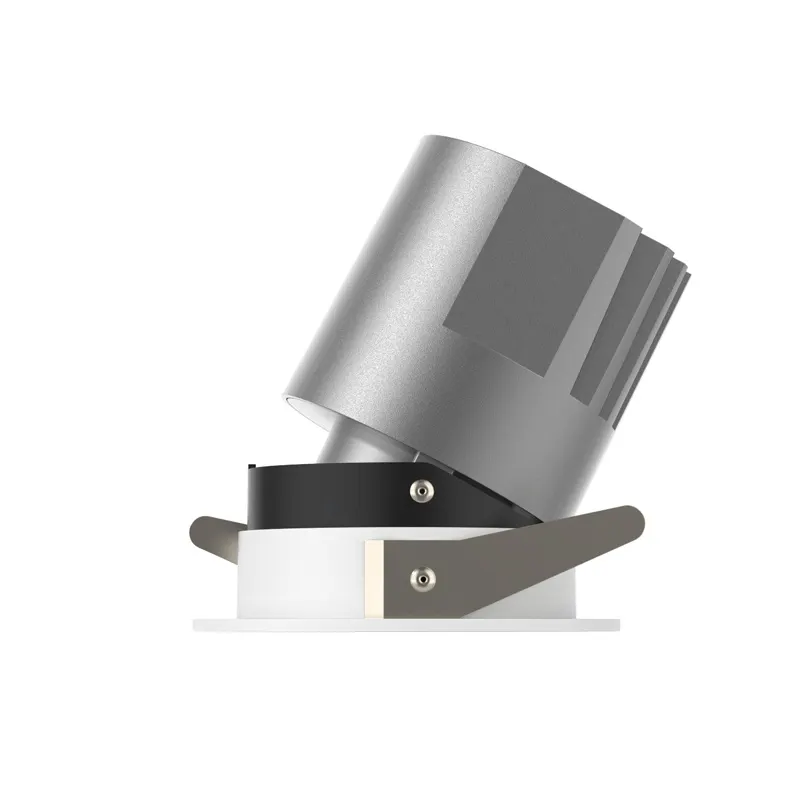 Anti-Glare Recessed Aluminum COB LED Downlight