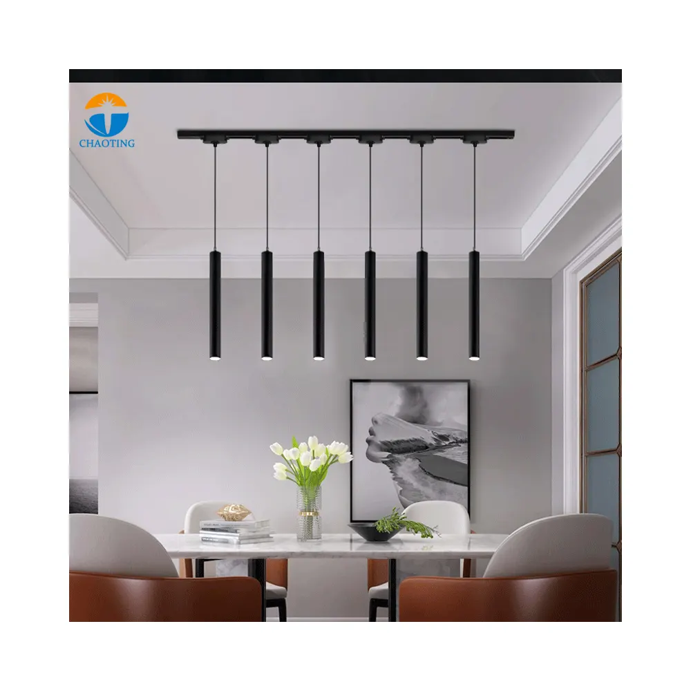 Surface-Mounted Aluminum LED Pendant Light 40x350mm