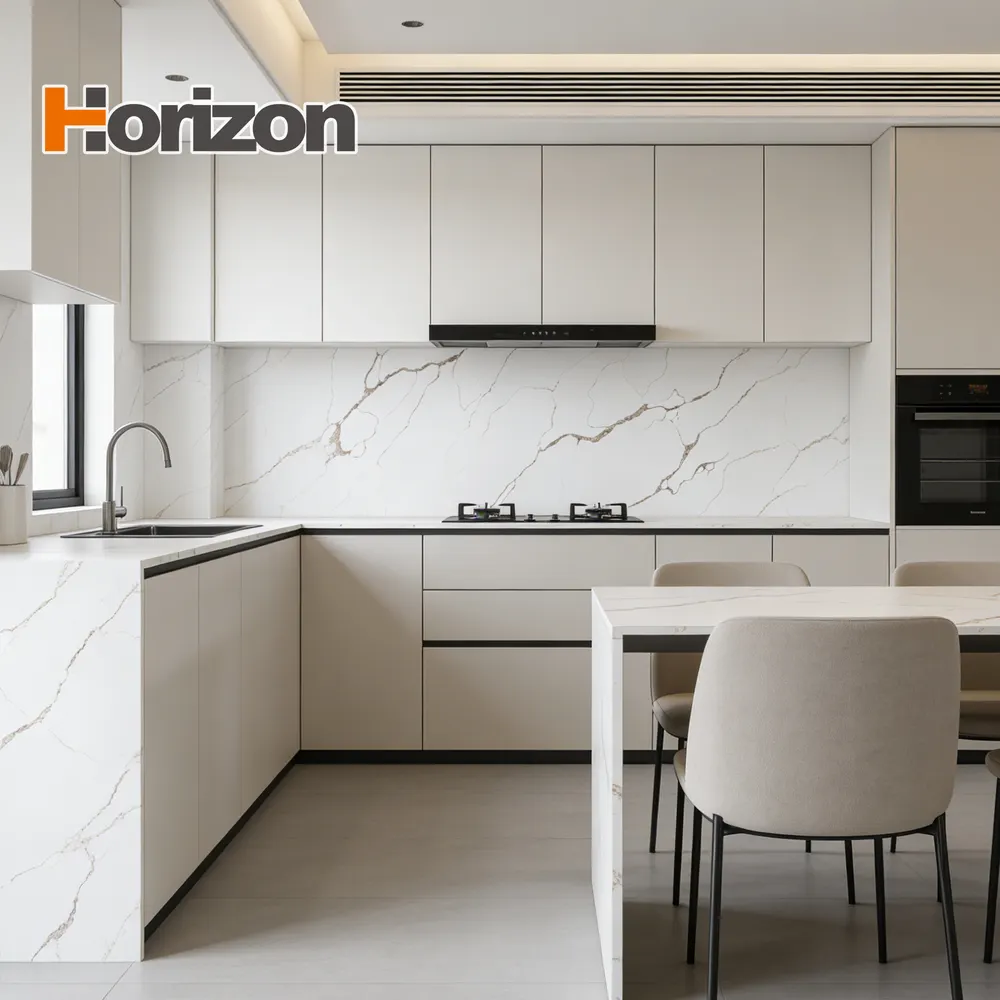 Calacatta Engineered Quartz Slab 3200x1600mm