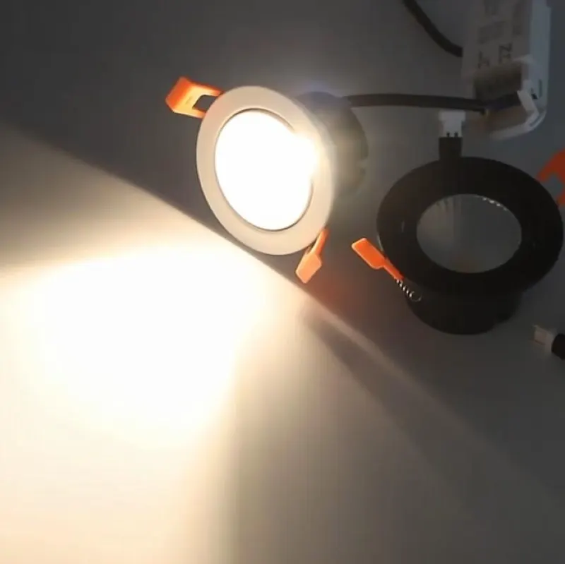 Recessed Aluminum LED Downlight 12W 75mm