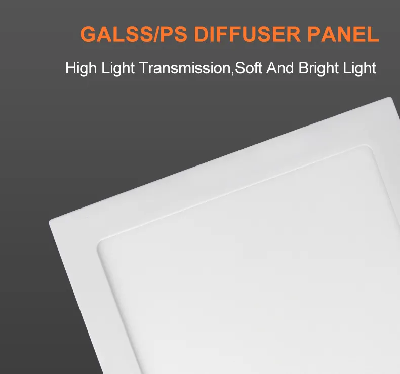 Slim Round Aluminum LED Panel Light 9-18W
