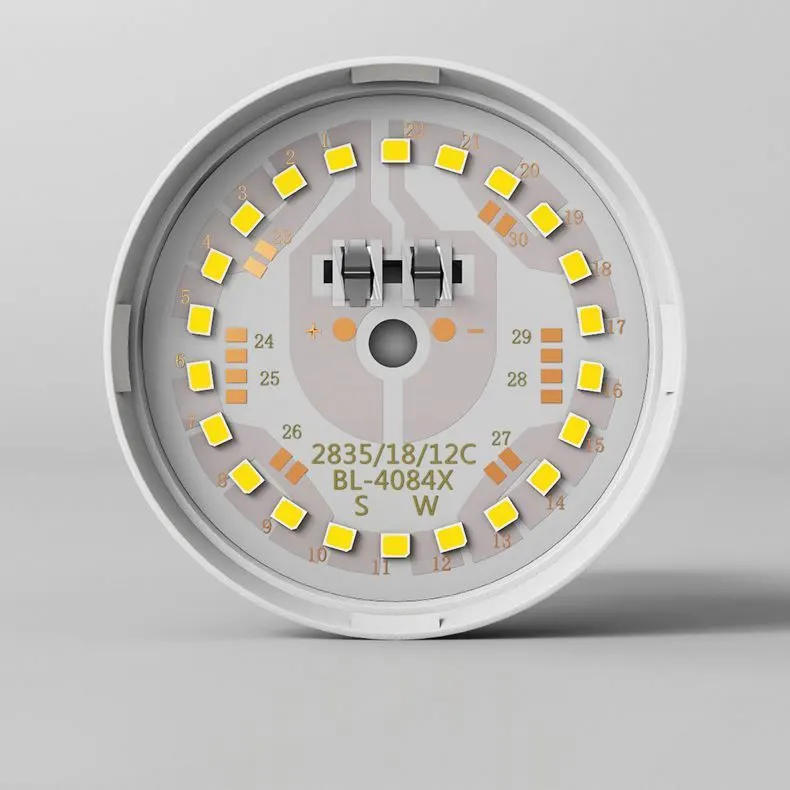 Aluminum LED Light Bulb 3W B22/E27 Base