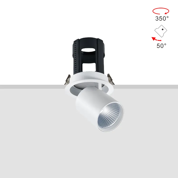 Adjustable Recessed Aluminum LED Downlight 15/25W