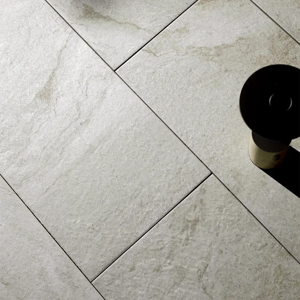 Non-Slip Stone-Look Matte Porcelain Swimming Pool Tile 300x600mm